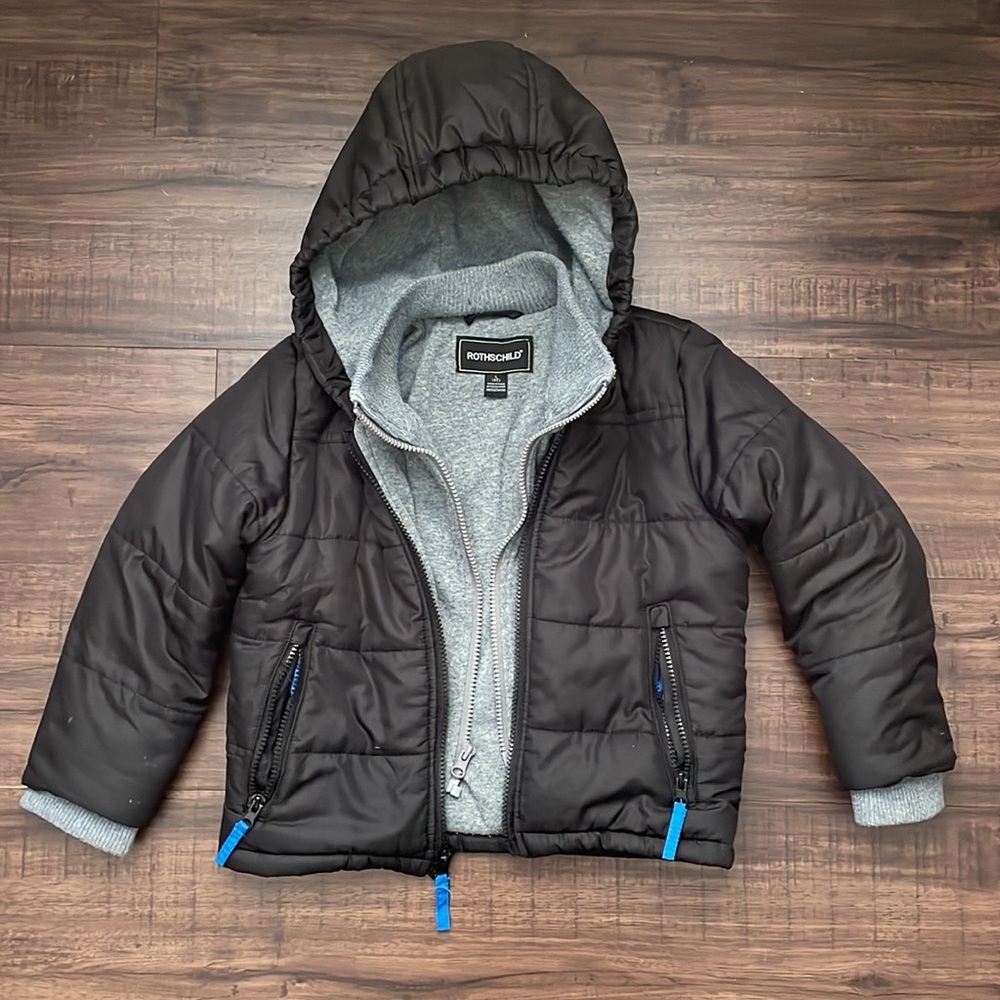 Rothschild layered winter coat _ EUC_ 4T